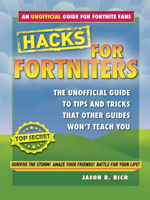Title details for an Unofficial Guide to Tips and Tricks That Other Guides Won't Teach You by Jason R. Rich - Wait list